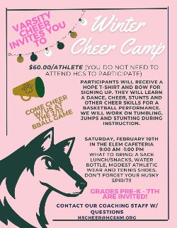 winter cheer camp